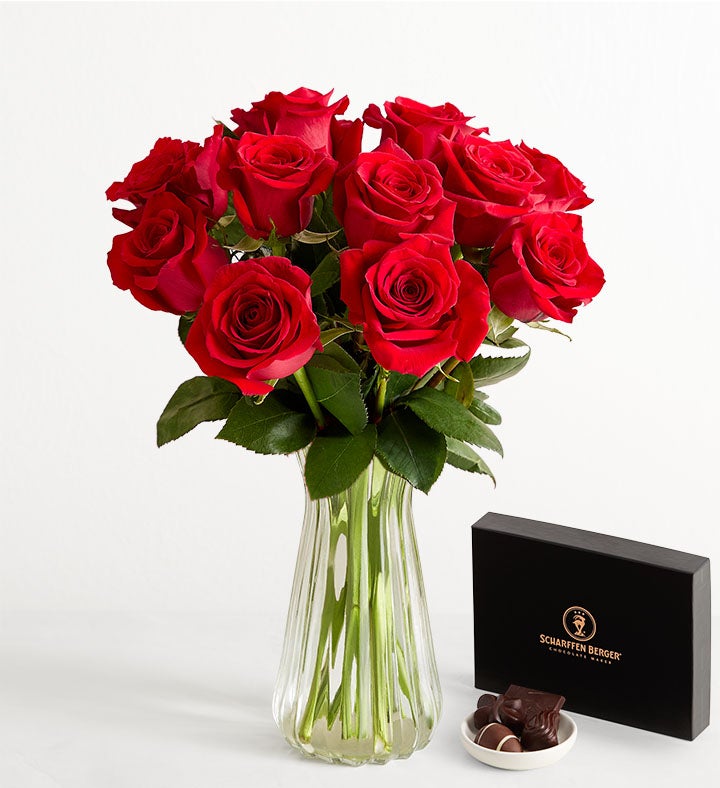 One Dozen Red Roses