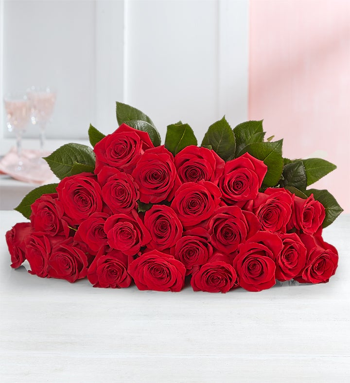 Two Dozen Red Roses