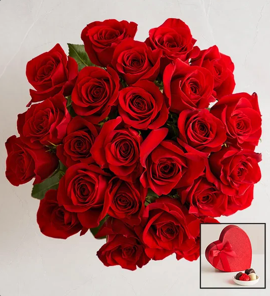 Two Dozen Red Roses