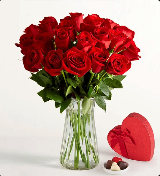 Two Dozen Red Roses