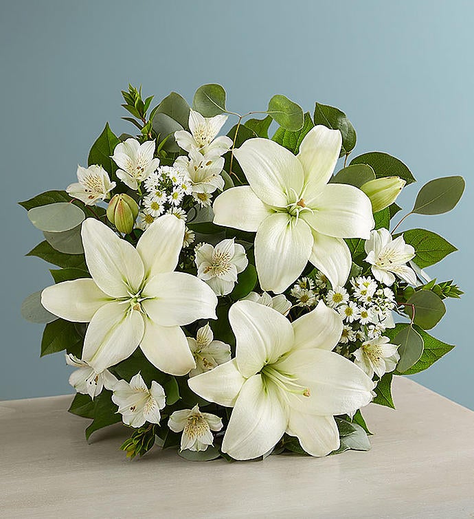 White Lily Bouquet